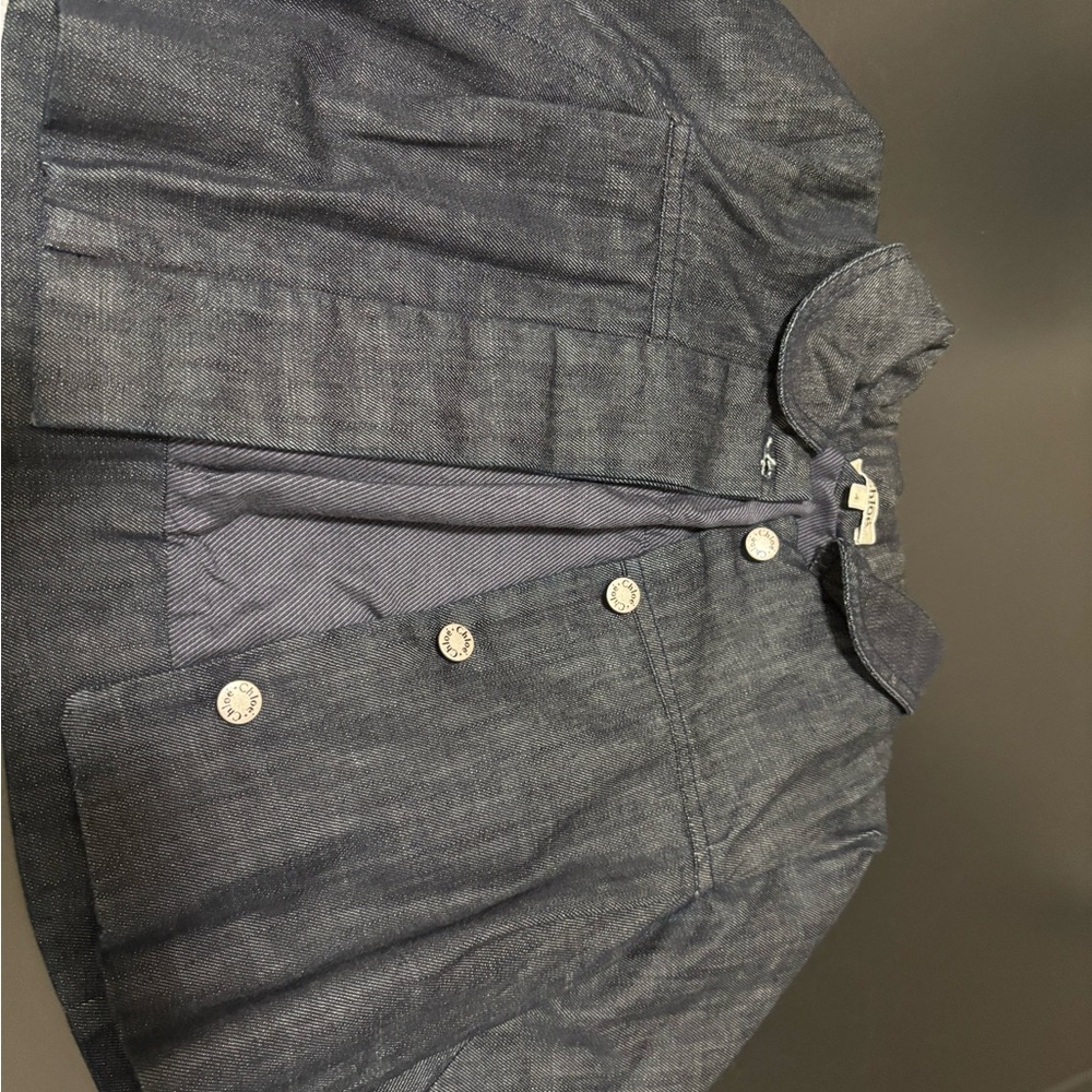Chloe Kids Denim Jacket - Dark Blue